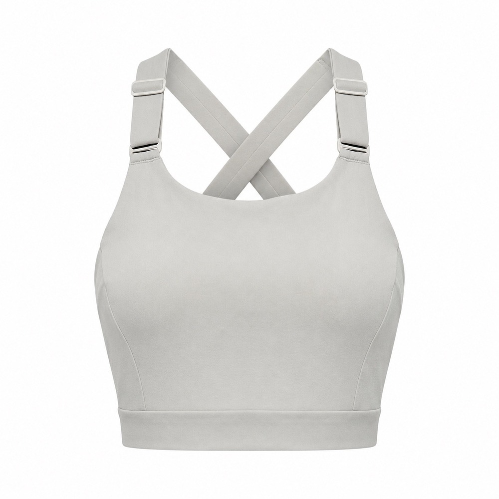 Prana Women's Everyday Support Bra Small White High Neck Yoga Sports Bra 1970291
